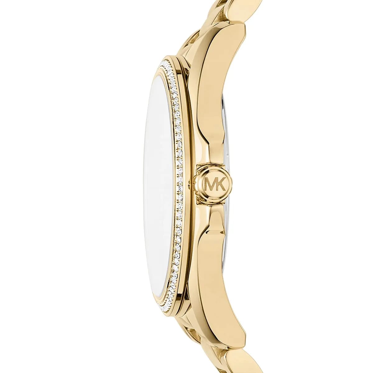 Michael Kors MK6555 Women’s Gold Dial Gold Stainless Steel Crystal Logo Watch