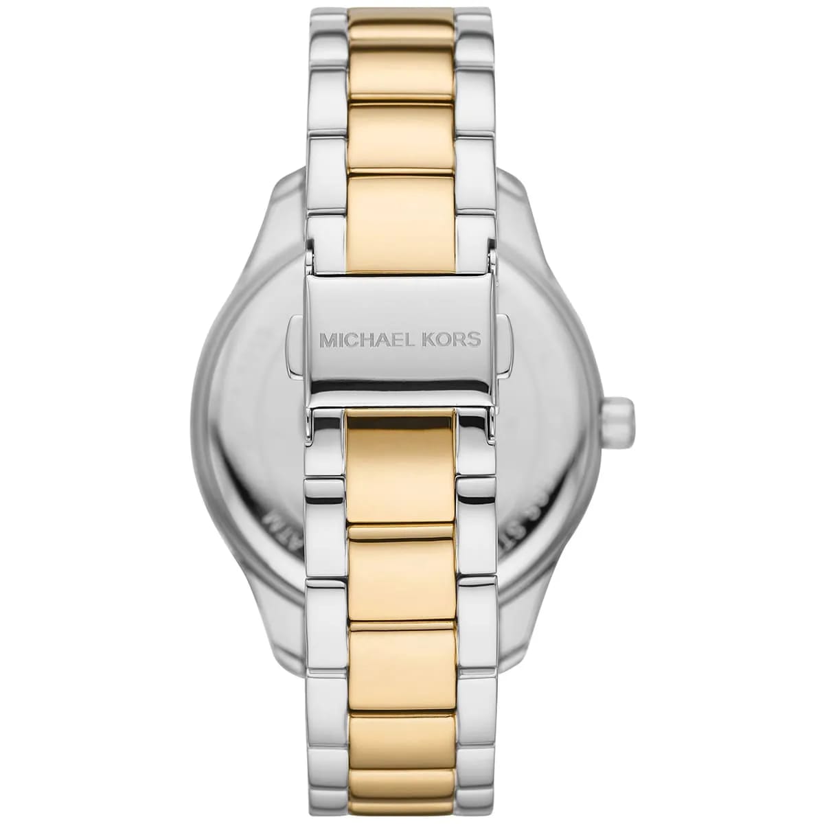 Michael Kors MK6899 Women’s Silver Dial Two-Tone Stainless Steel Crystal Bezel Watch