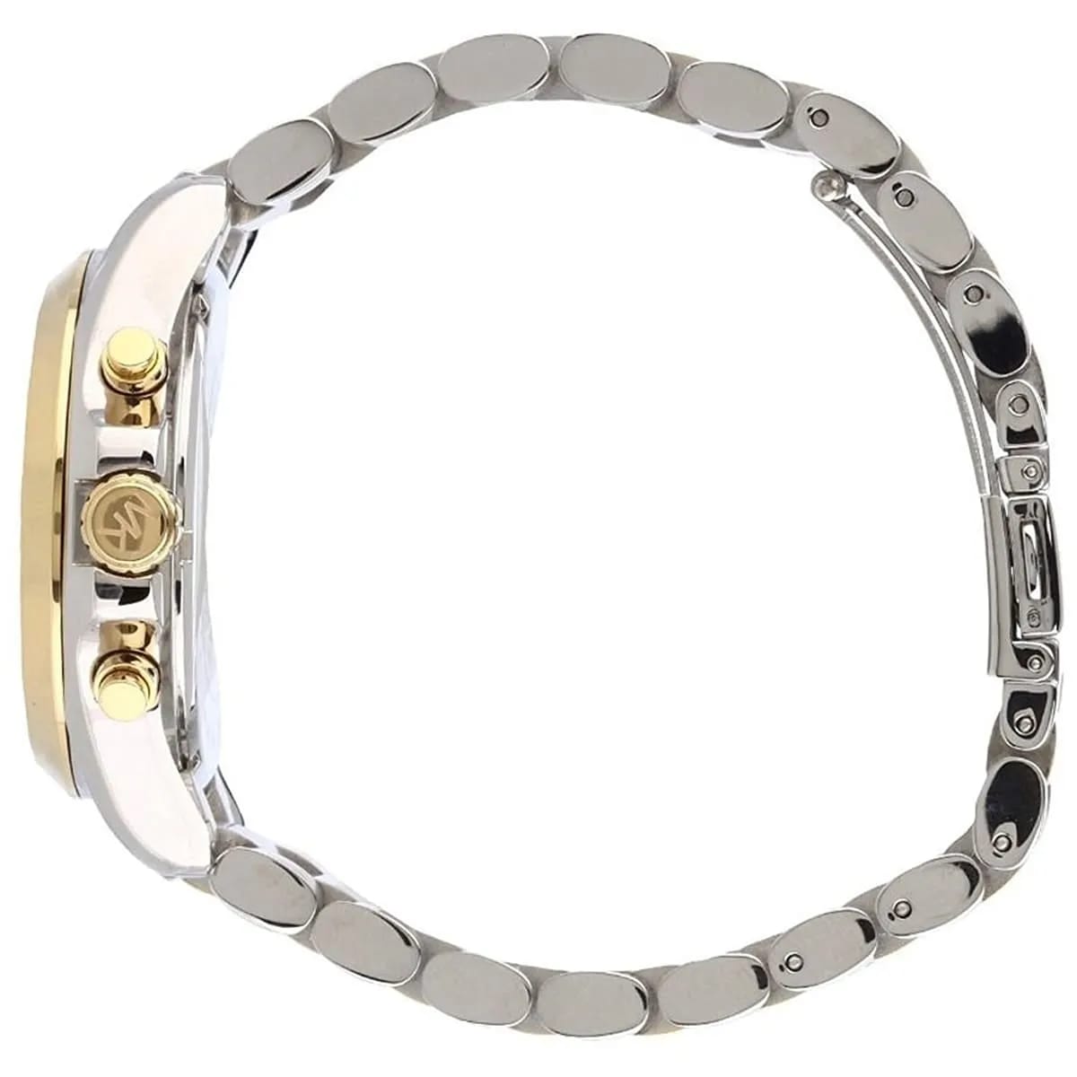 Michael Kors MK5627 Women’s White Dial Two-Tone Stainless Steel Bradshaw Watch