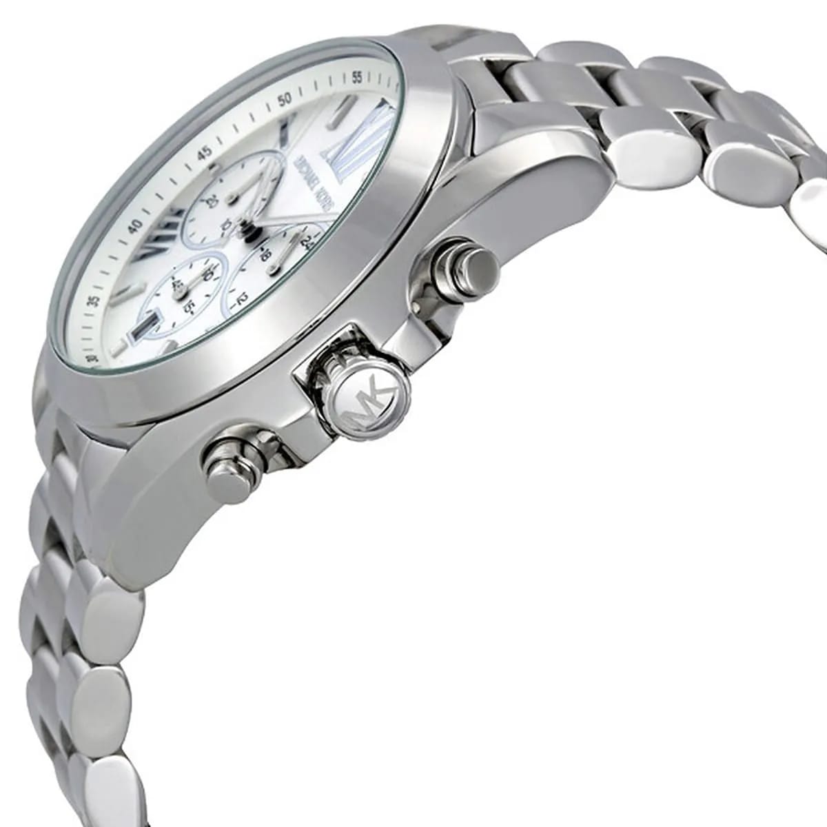 Michael Kors MK5535 Women’s Silver Dial Stainless Steel Bradshaw Watch