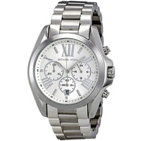 Michael Kors MK5535 Women’s Silver Dial Stainless Steel Bradshaw Watch