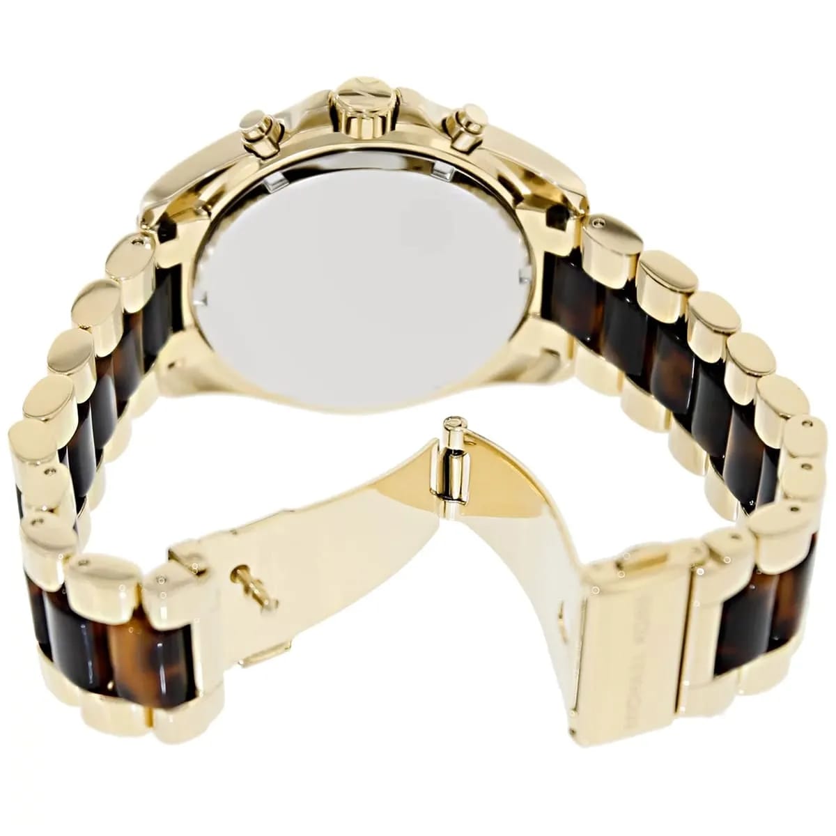 Michael Kors MK5696 Women’s Brown Dial Gold Stainless Steel Bradshaw Watch
