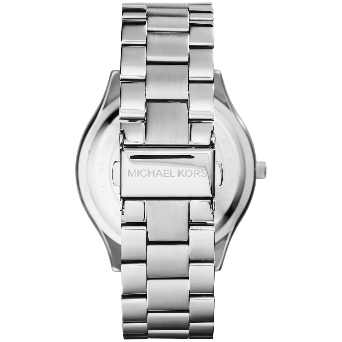 Michael Kors MK3379 Women’s Blue Dial Silver Stainless Steel Slim Watch