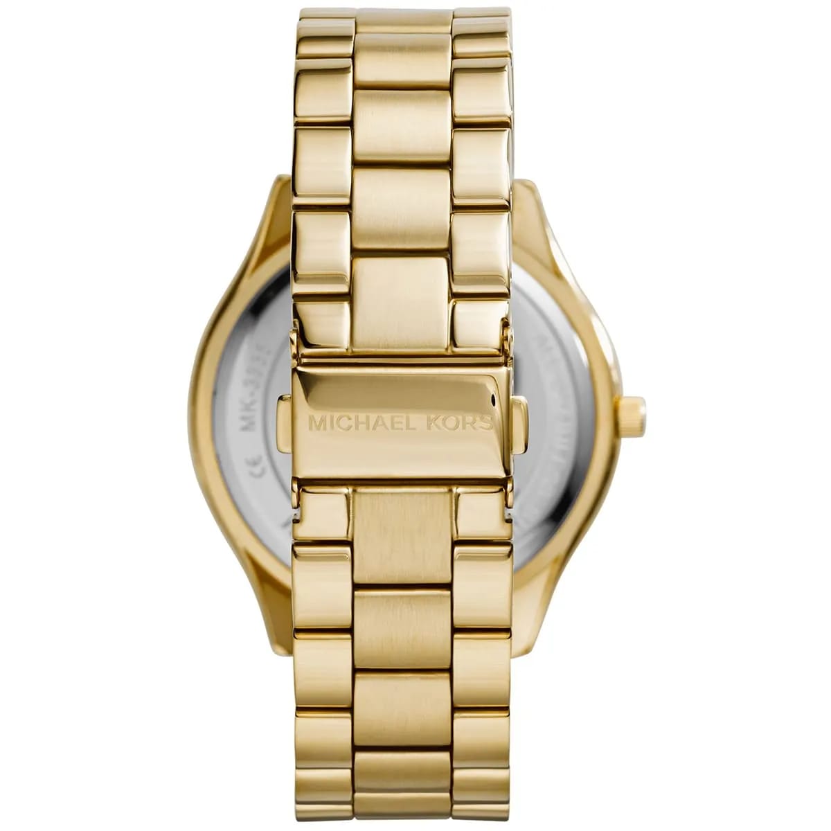 Michael Kors MK3335 Women’s Gold Runway Slim Stainless Steel Watch