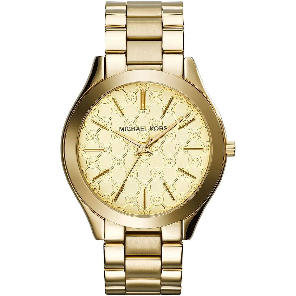 Michael Kors MK3335 Women’s Gold Runway Slim Stainless Steel Watch