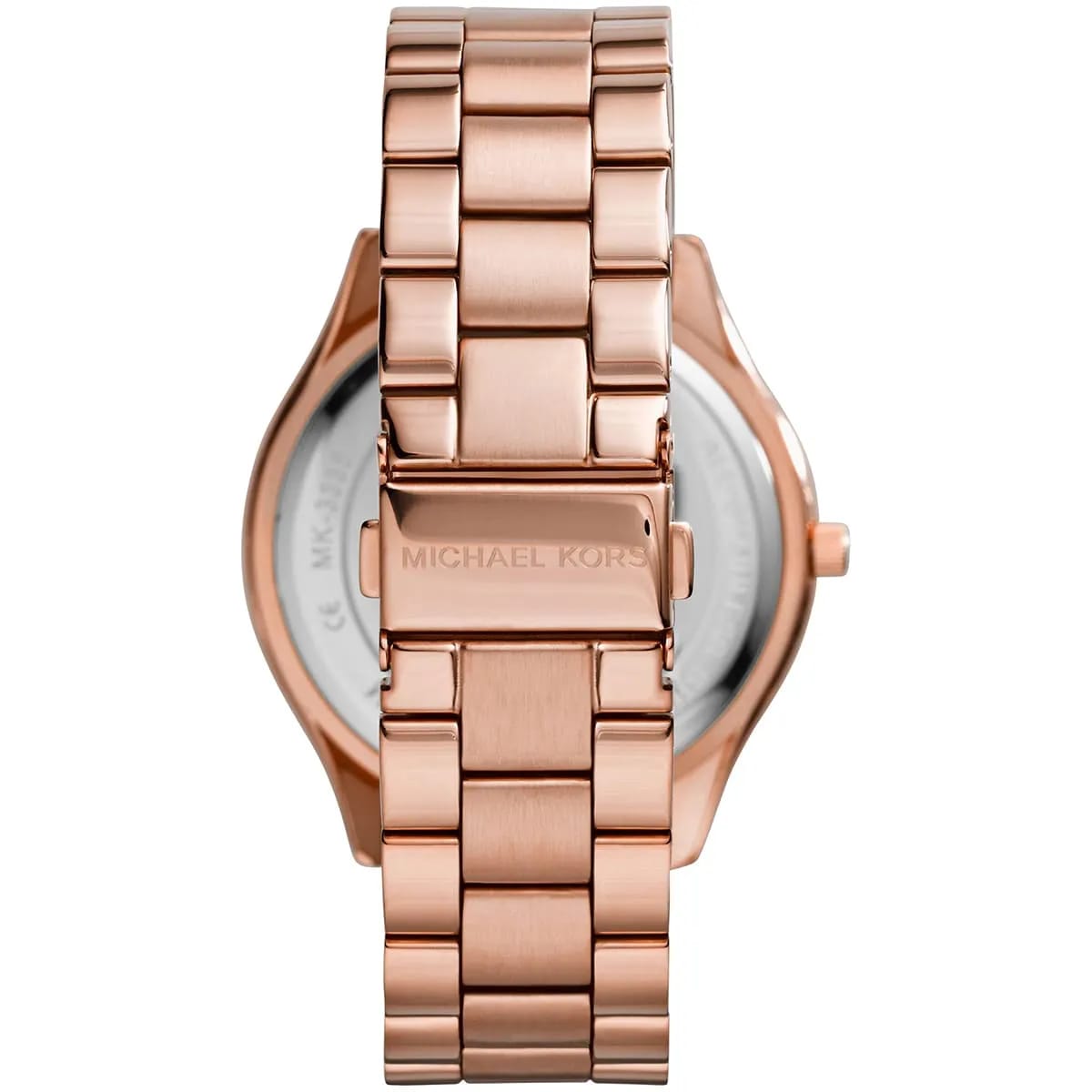 Michael Kors MK3336 Women’s Rose Gold Runway Slim Stainless Steel Watch