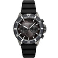 Emporio Armani AR11515 Men’s Black Dial Silicone Strap Diver Chronograph Watch
