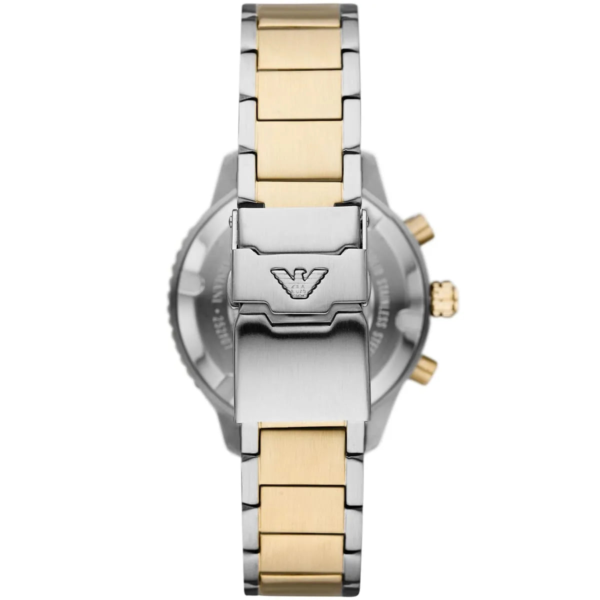 Emporio Armani Diver AR11362 Two-Tone Blue Chronograph Watch