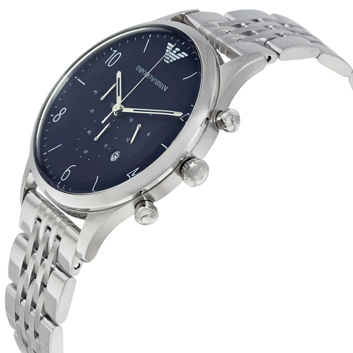 Emporio Armani Beta AR1942 Blue Dial Multi-Link Watch