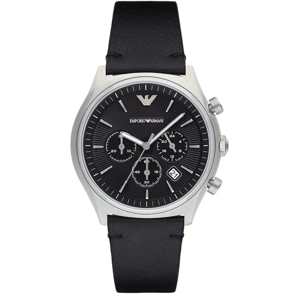 Emporio Armani AR1975 Brown Dial Leather Watch