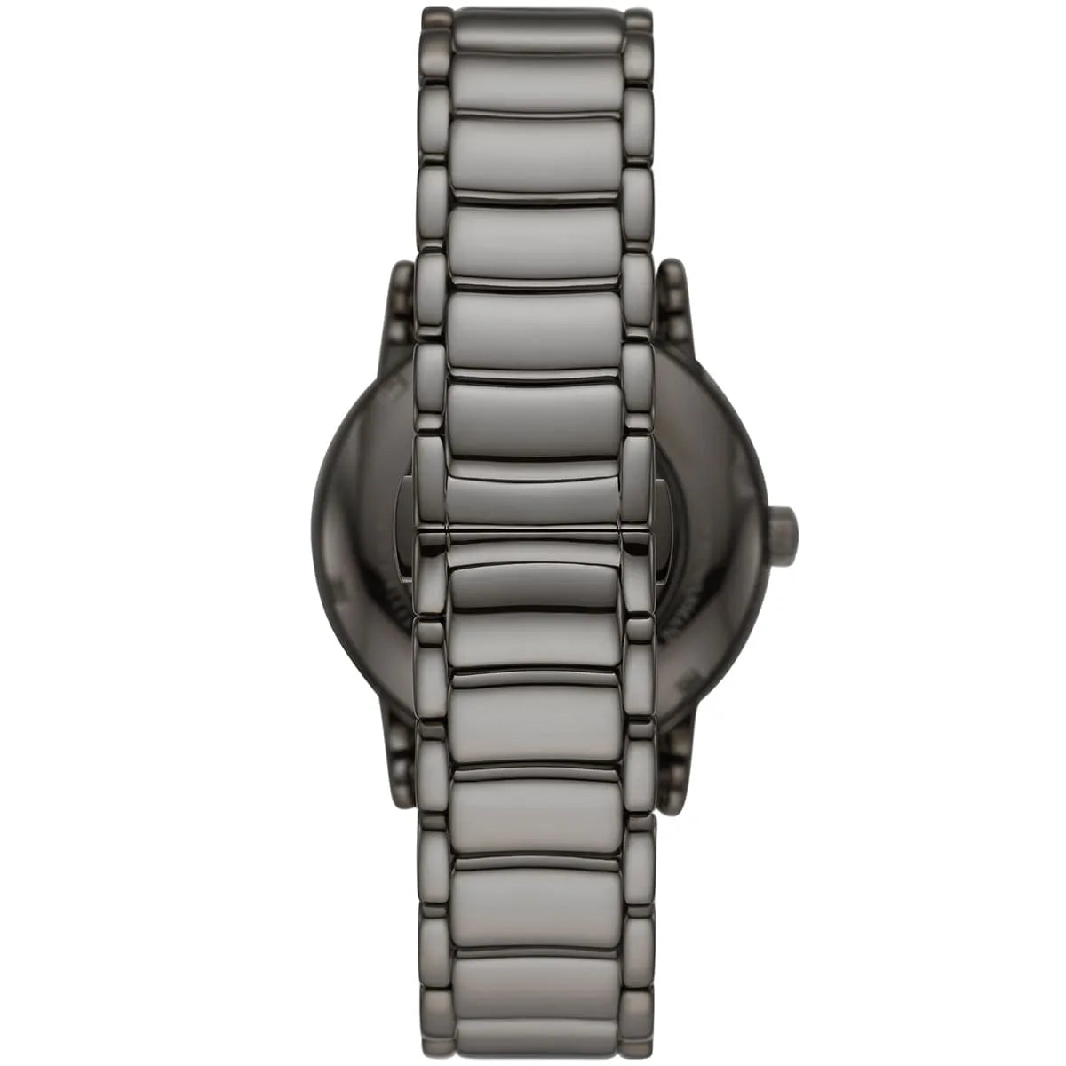 Emporio Armani Luigi AR60029 Meccanico Skeleton Gunmetal & Blue Watch