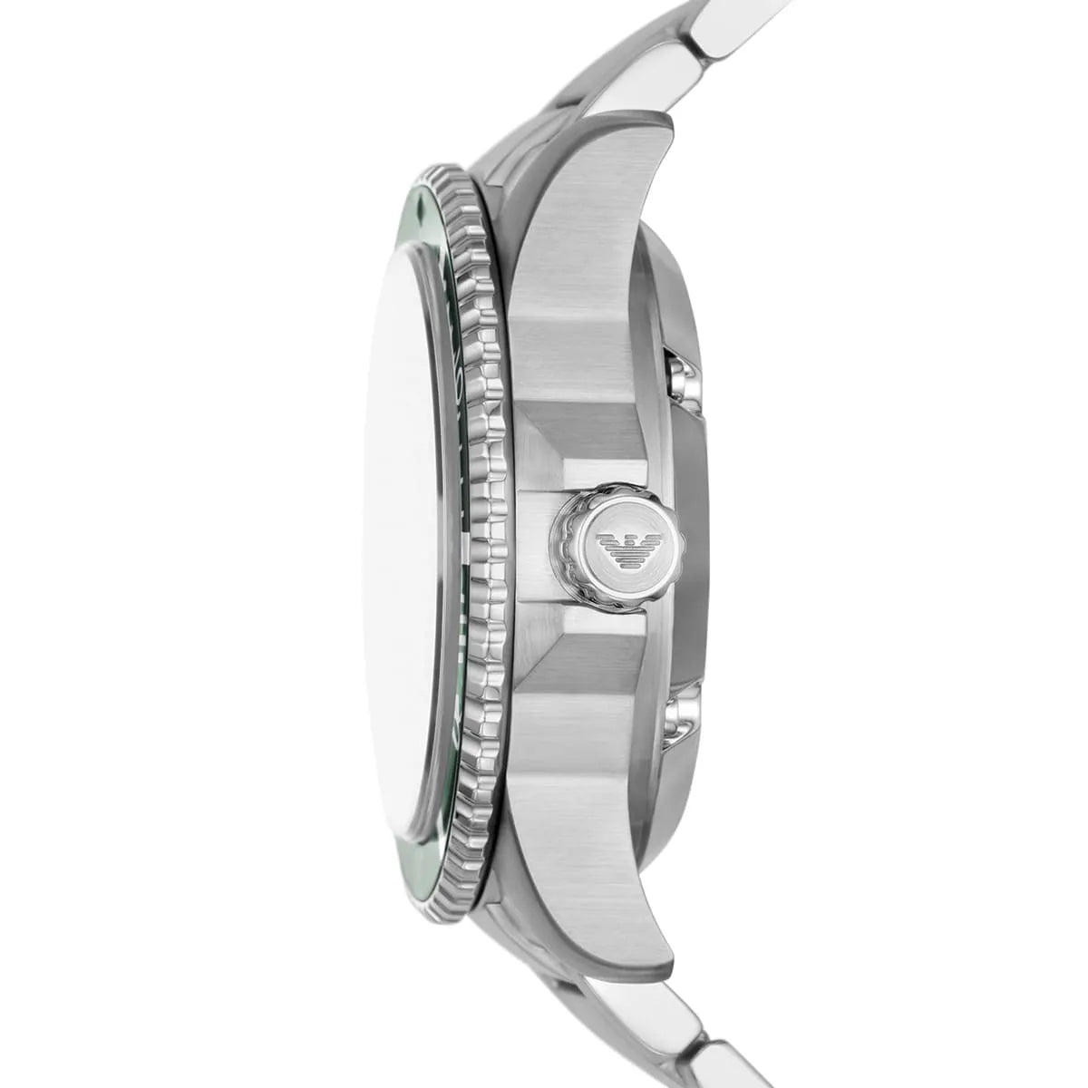 Emporio Armani Meccanico AR60061 Automatic Green Skeleton Dial Watch