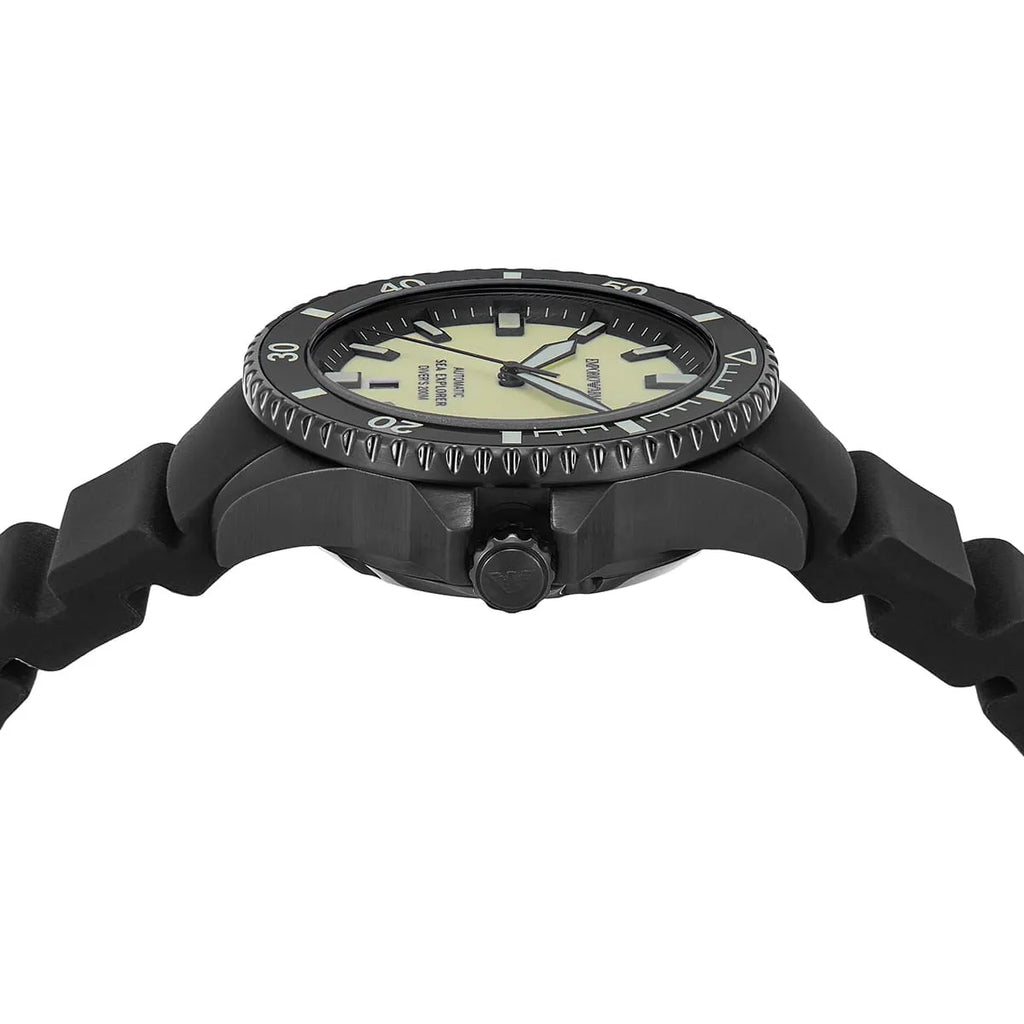 Emporio Armani Sea Explorer AR60085 Automatic Diver's 200M Men's Watch