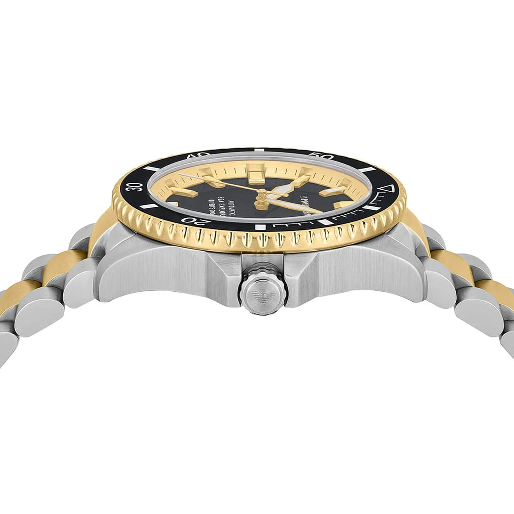 Emporio Armani Sea Explorer AR60089 Automatic Two-Tone Diver's Watch