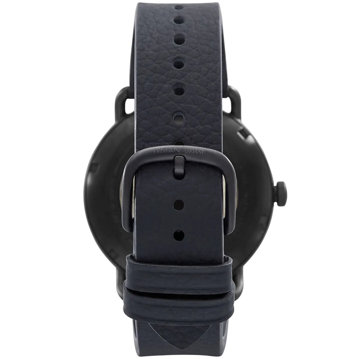 Emporio Armani Aviator AR60028 Meccanico Automatic Black Leather Watch