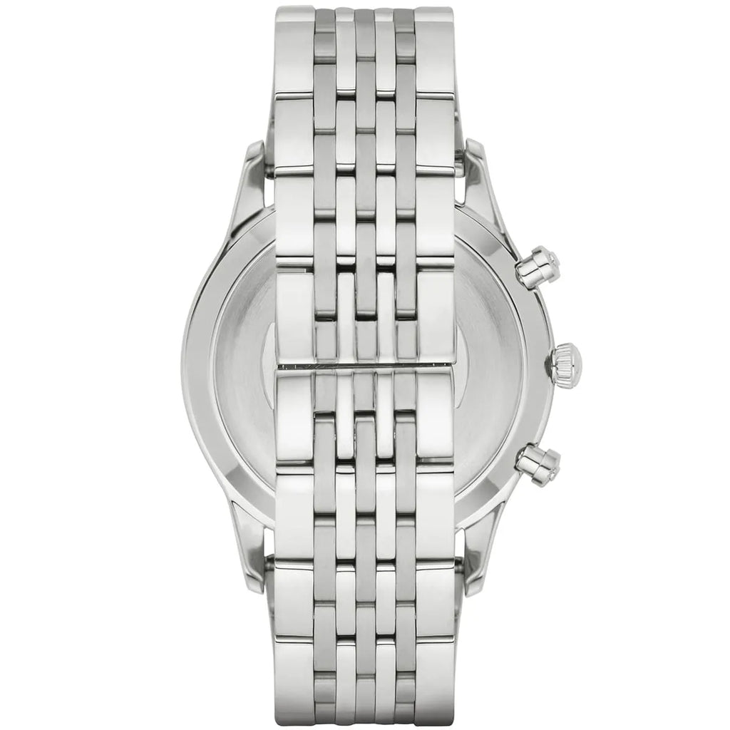 Emporio Armani Beta AR1879 White Dial Seven-Link Watch
