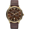 Emporio Armani Classic AR1793 Brown Dial Rose Gold Watch