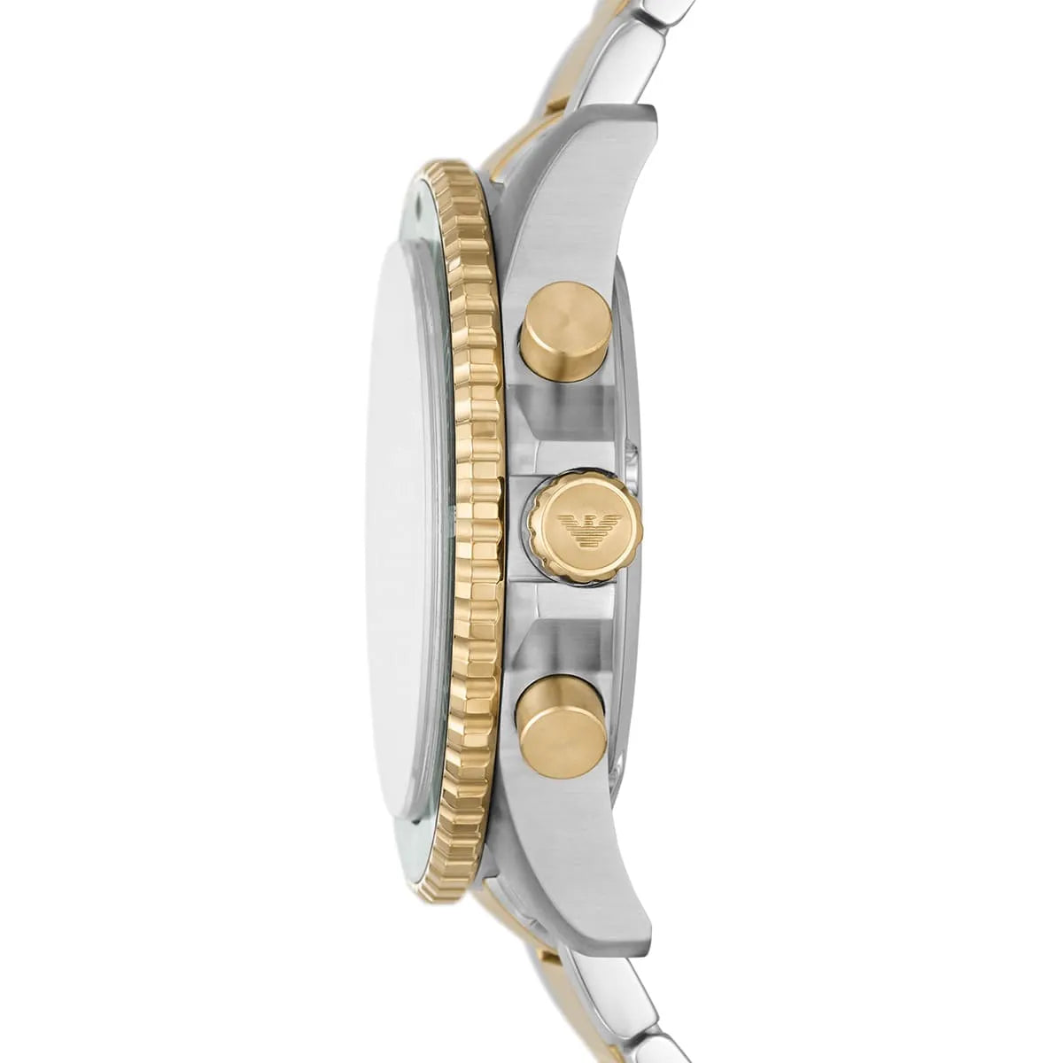 Emporio Armani Diver AR11361 Two-Tone Green Dial Watch