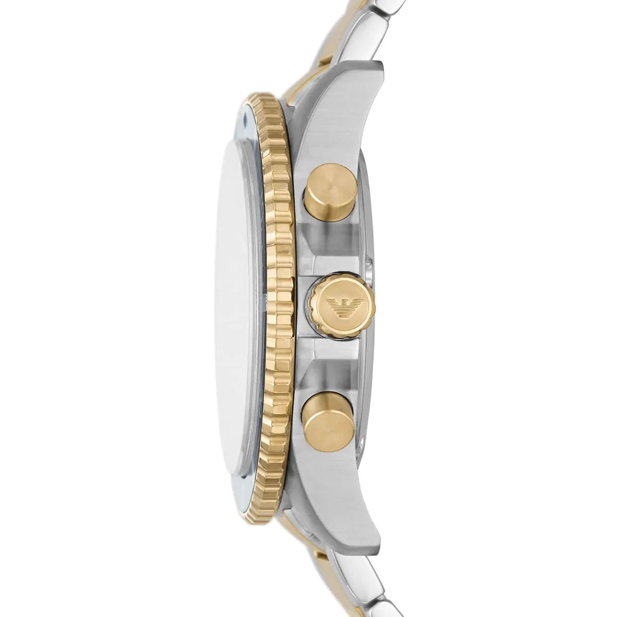 Emporio Armani Diver AR11362 Two-Tone Blue Chronograph Watch