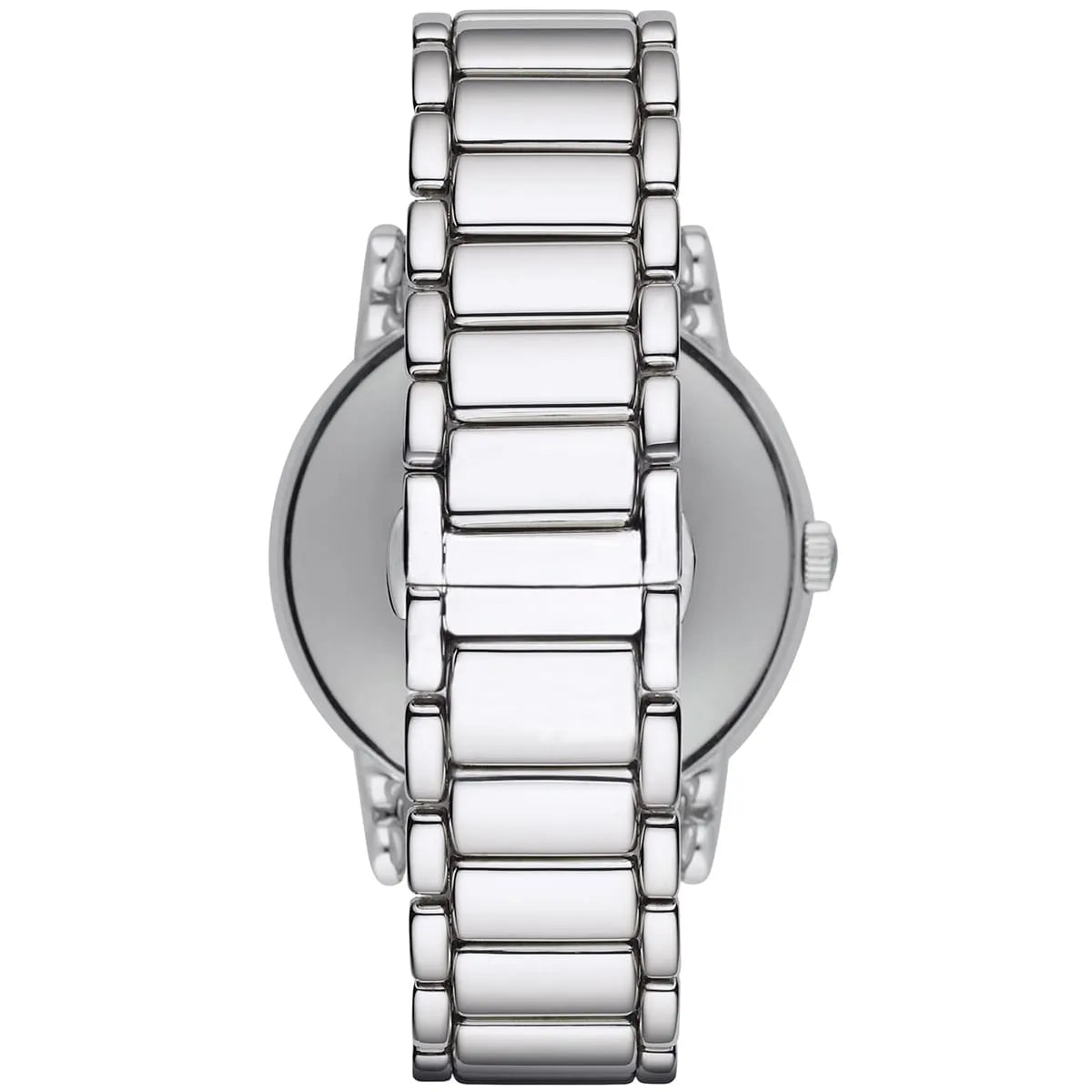 Emporio Armani Luigi AR1854 White Dial Silver Steel Watch