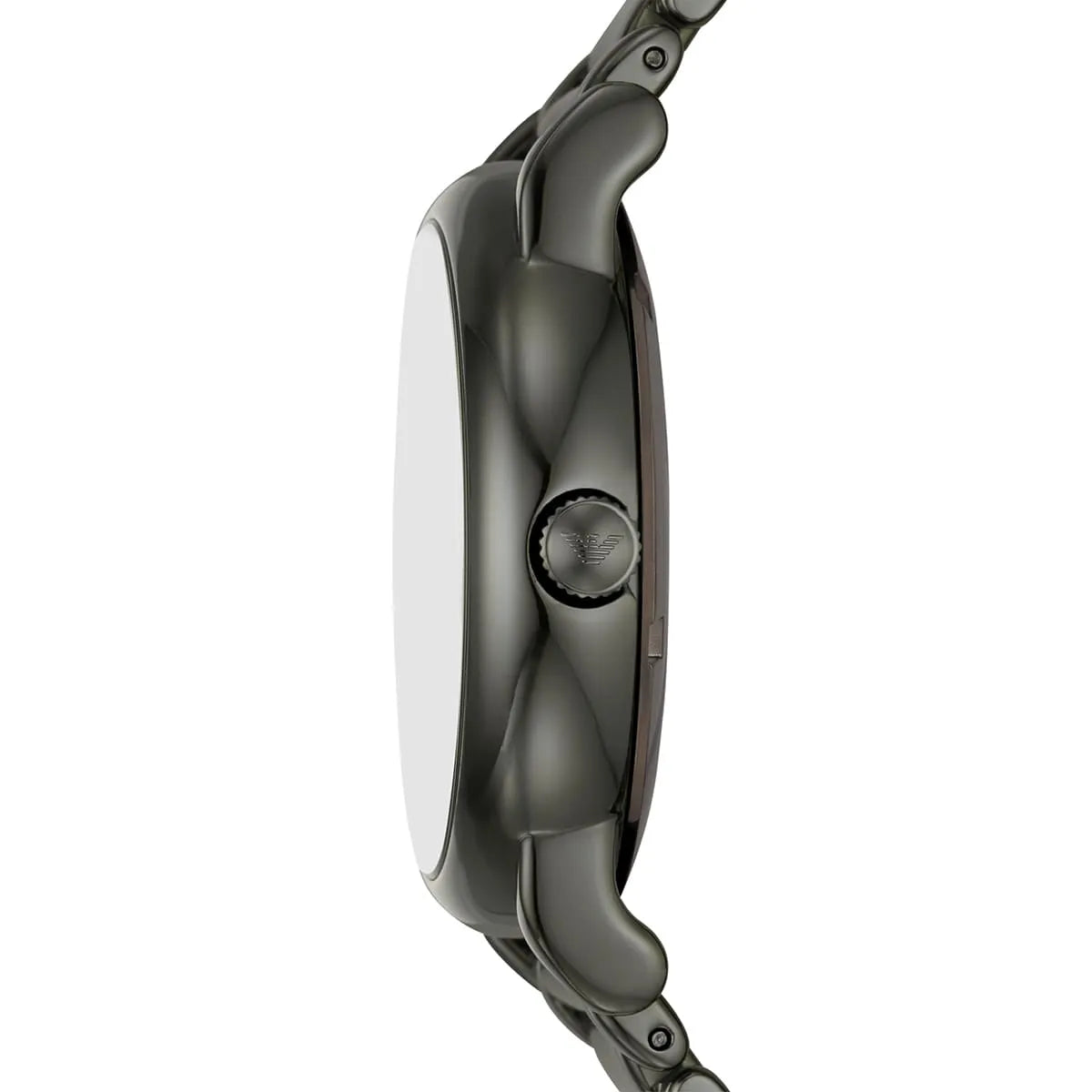 Emporio Armani Luigi AR60029 Meccanico Skeleton Gunmetal & Blue Watch