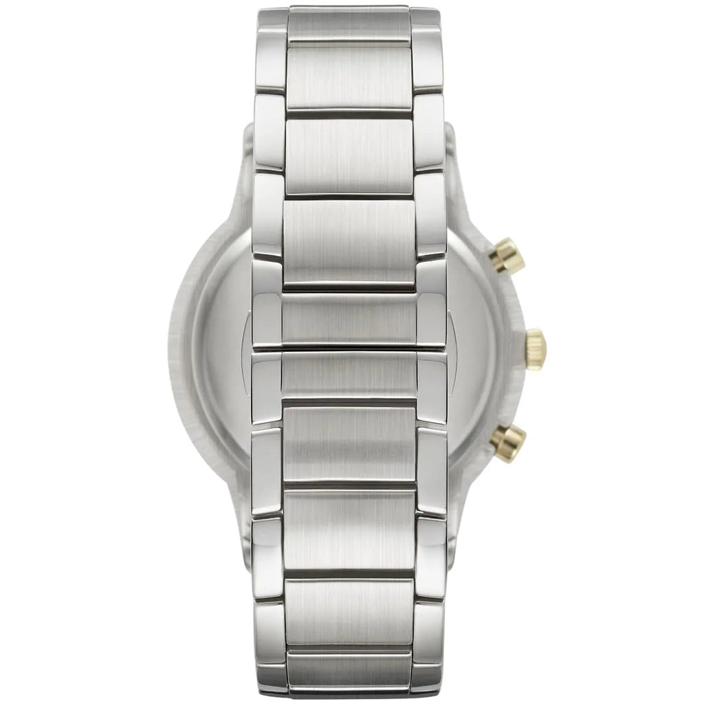 Emporio Armani Renato AR11047 Grey Dial Gold Accents Watch