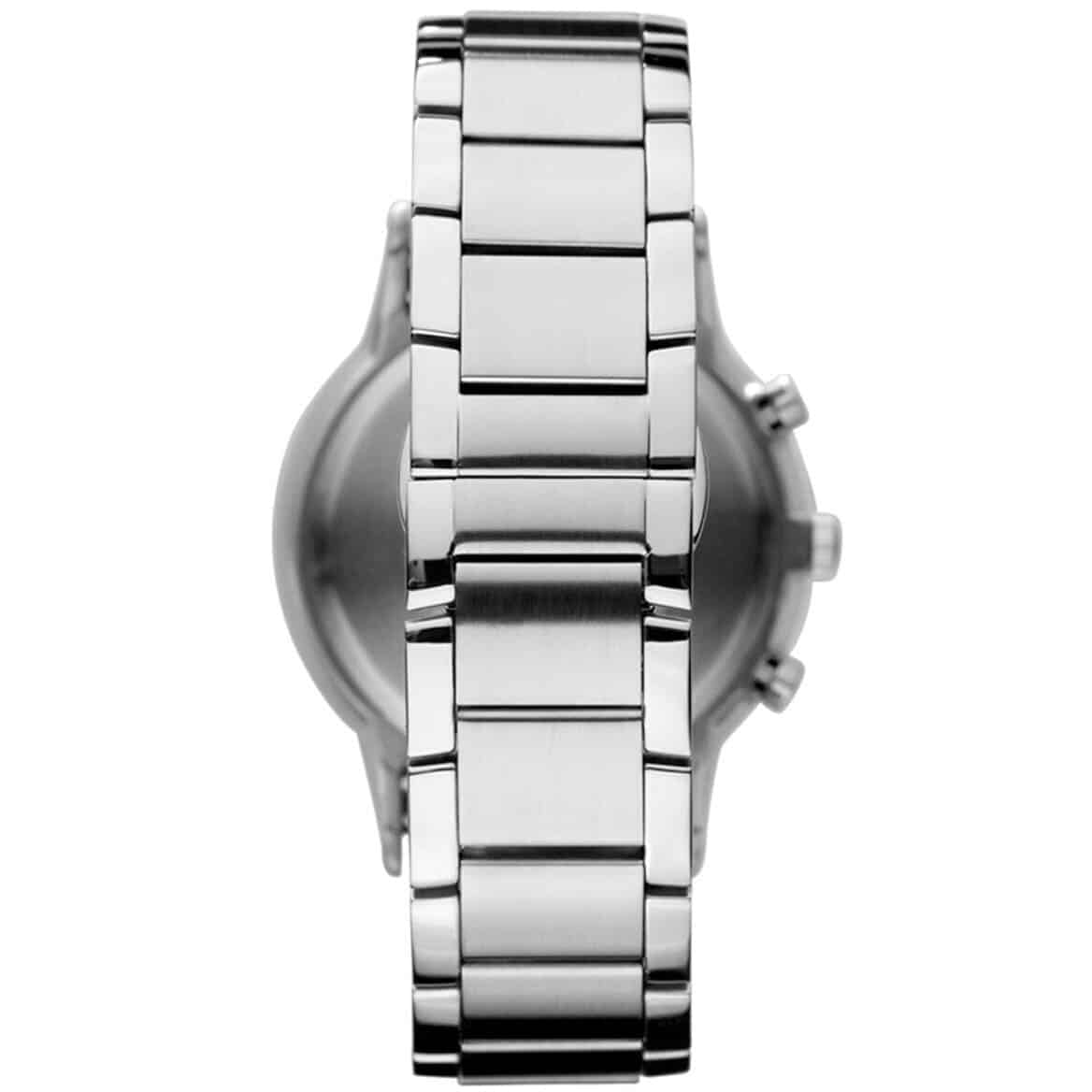 Emporio Armani Renato AR11164 Navy Blue Dial Silver Watch
