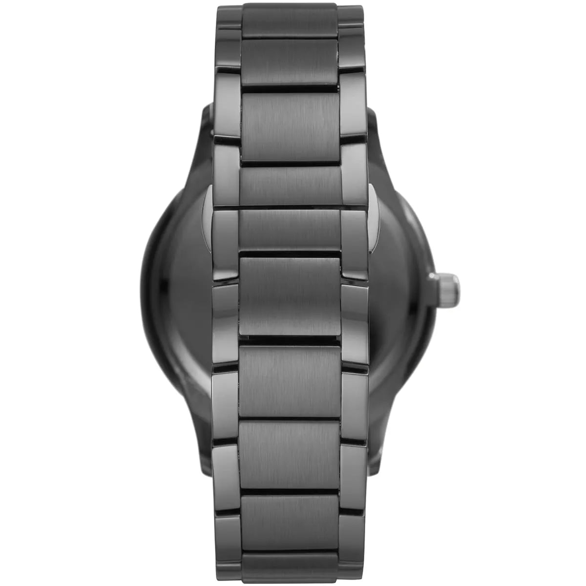 Emporio Armani Renato AR11183 Gunmetal Watch with Beige Geometric Dial