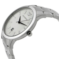 Emporio Armani Renato AR2431 Silver Sunray Dial Steel Watch