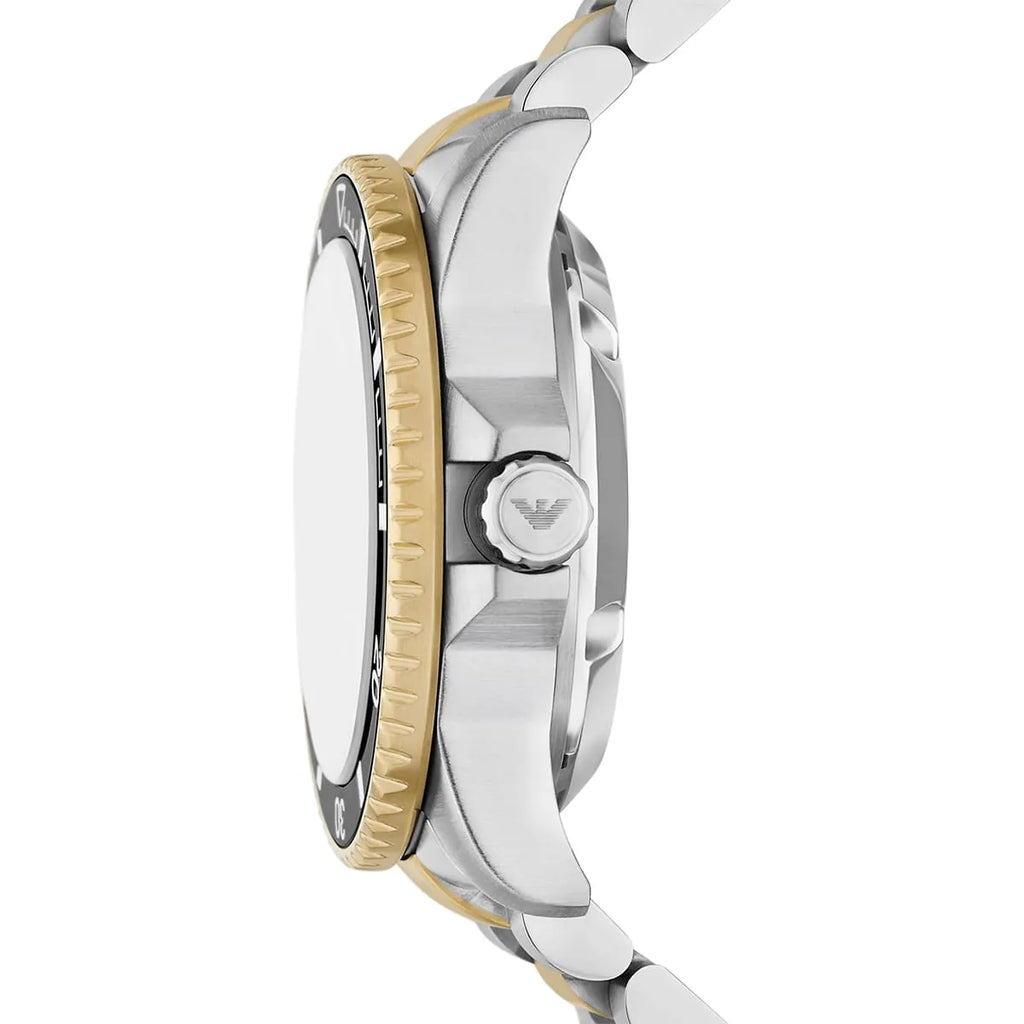 Emporio Armani Sea Explorer AR60089 Automatic Two-Tone Diver's Watch