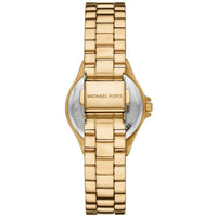 Michael Kors Lennox MK7395 Gold-Tone Watch with Emerald Green Dial