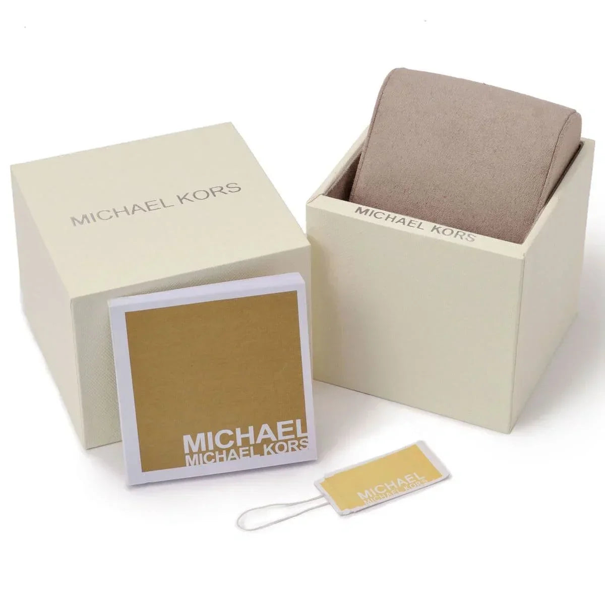 Michael Kors Lexington MK3271 Women’s Gold-Tone Turquoise Dial Stainless Steel Watch