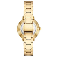 Michael Kors Pyper MK1065 Gold-Tone Watch with White Mother of Pearl Dial