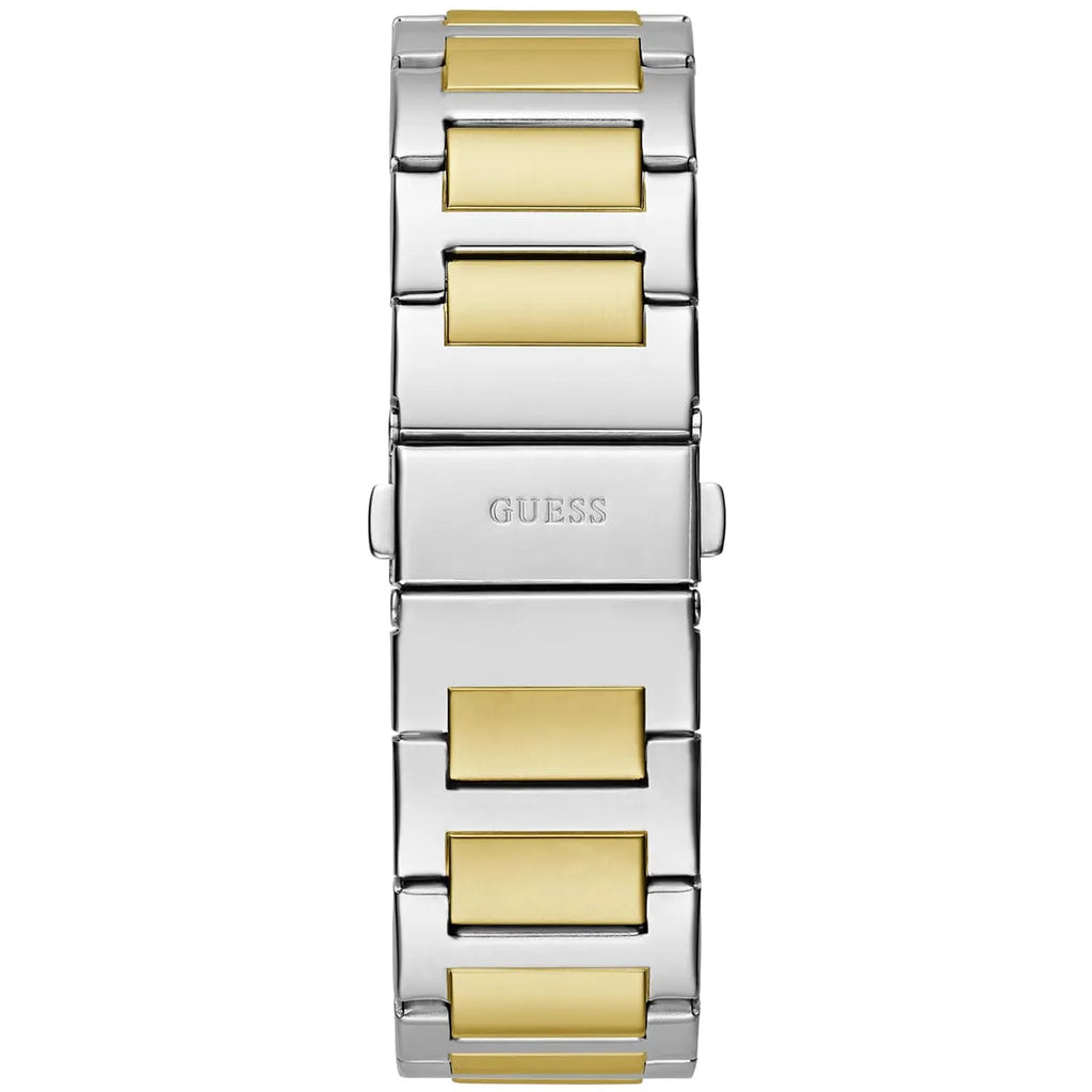Guess GW0631G1 Men's Two-Tone Square Watch with Green Dial