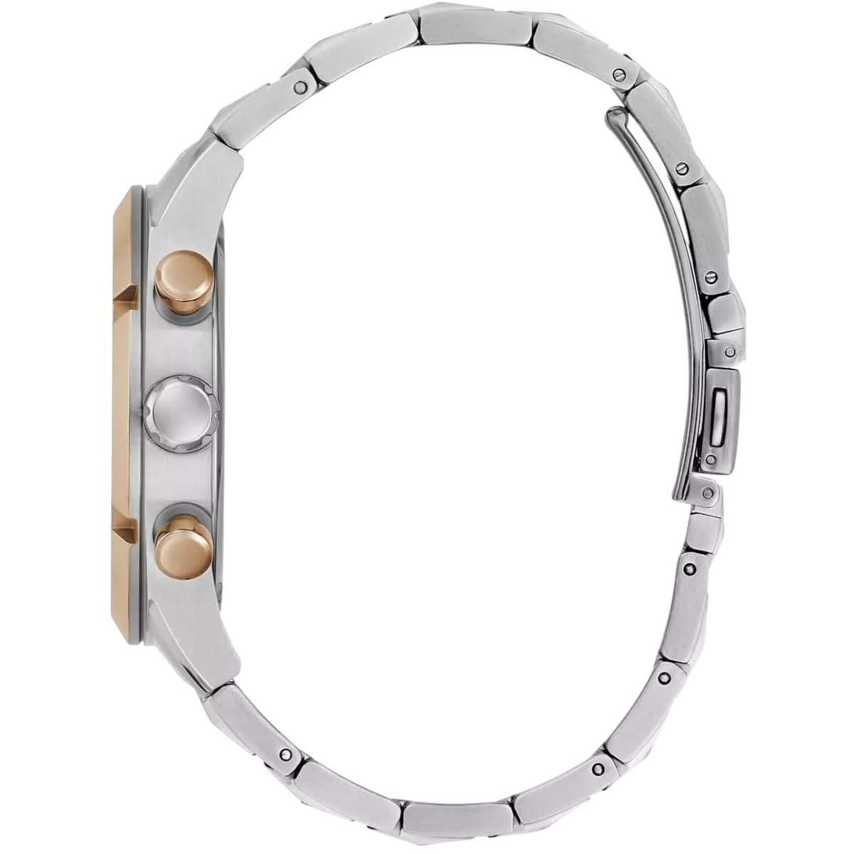 Guess GW0714G3 Men's Top Tier Two-Tone Silver & Rose Gold Watch