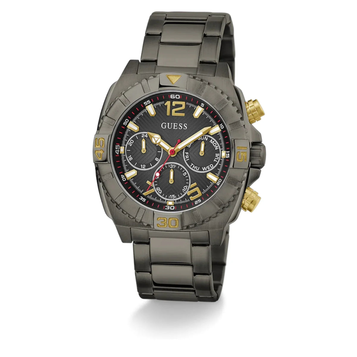 Guess Traction GW0800G2 Gunmetal Stainless Steel Multifunction Men's Watch