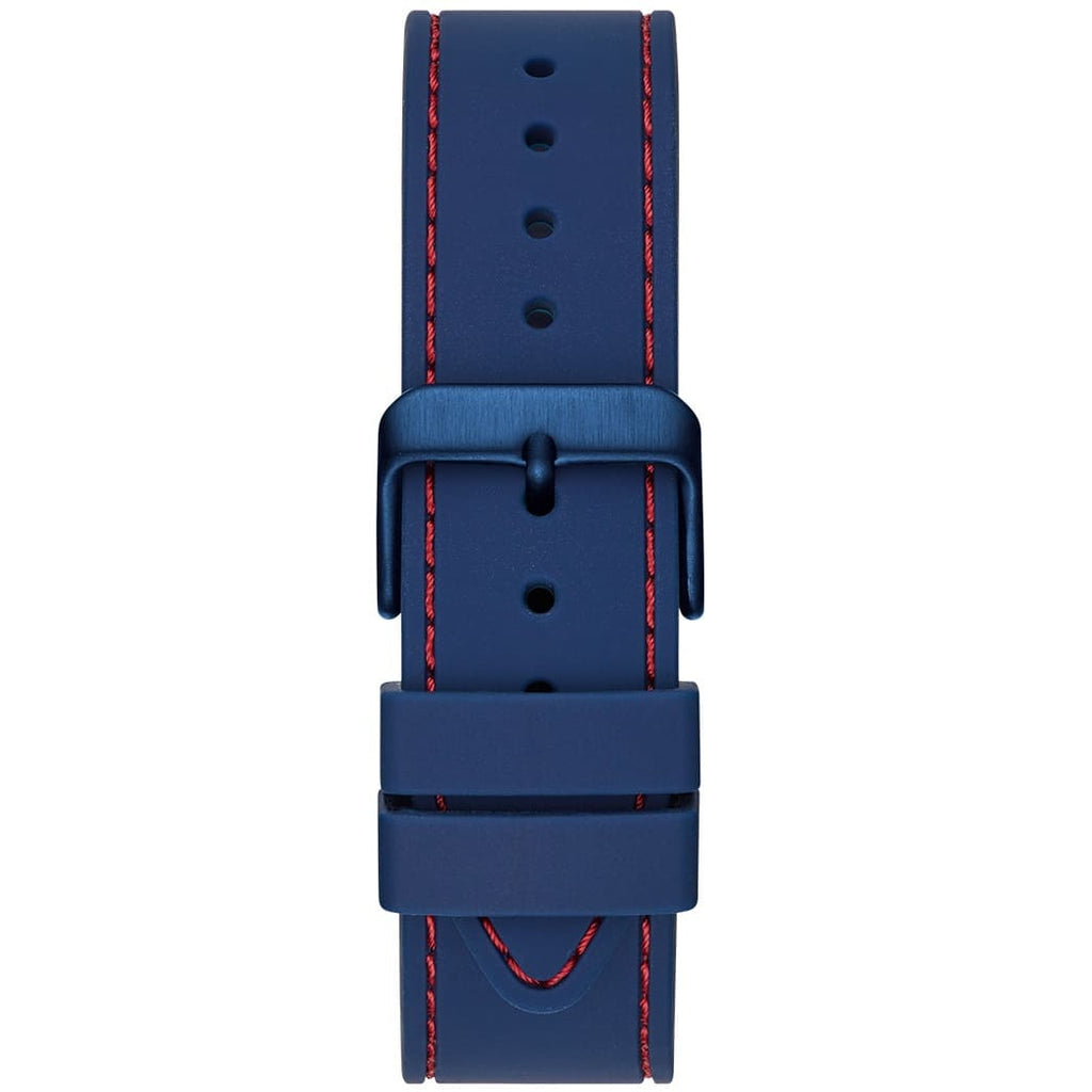 Guess Odyssey W1108G1 Men's Blue IP Case Pepsi Bezel Watch