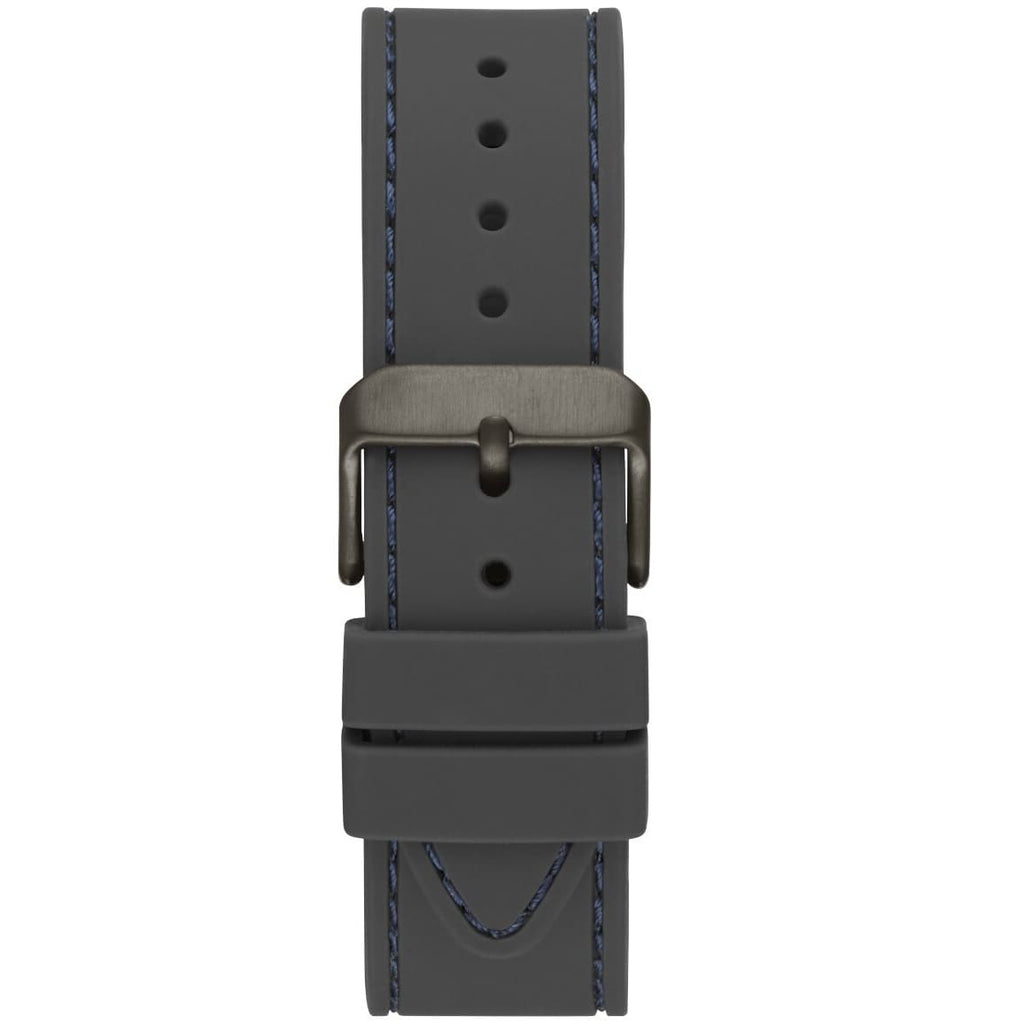 Guess Odyssey W1108G6 Gunmetal Case Sky Blue Dial Grey Rubber Watch