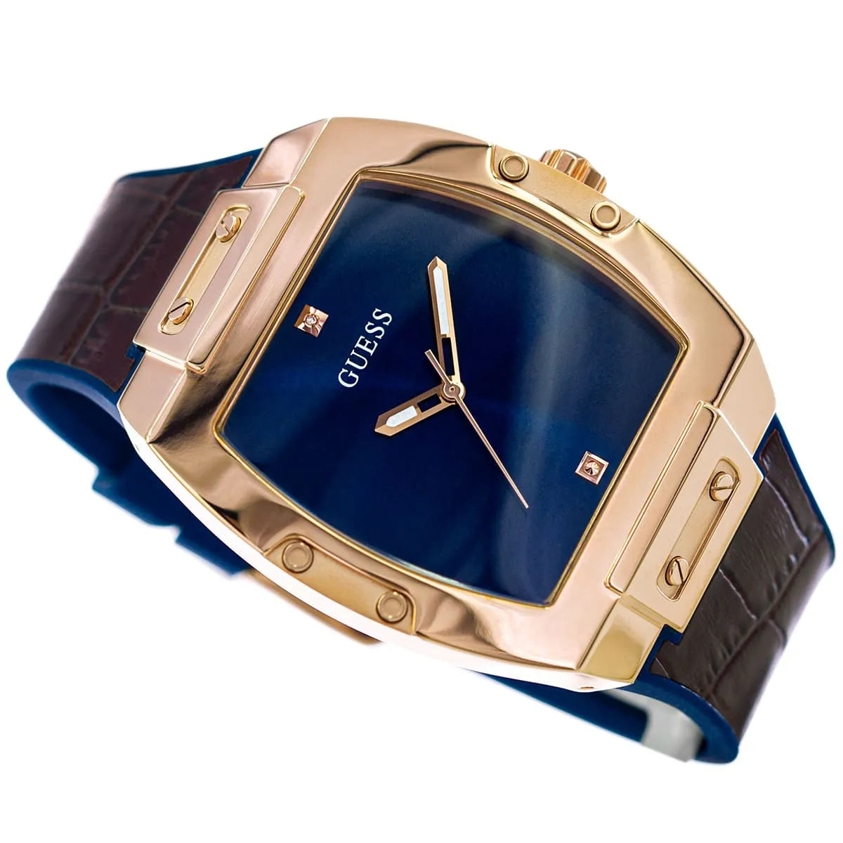 Guess Phoenix GW0386G2 Gold Tonneau Men's Watch
