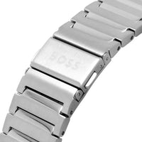 Hugo Boss Candor 1514079 Men's Silver Steel Watch with Green Dial