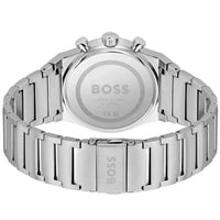 Hugo Boss Candor 1514221 Men's Silver Steel Watch with Grey Dial