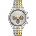 Hugo Boss Gregor 1514053 Two-Tone Silver Gold Grey Dial Chronograph Watch