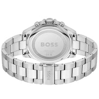 Hugo Boss Troper 1514108 Silver-Tone Pepsi Bezel Chronograph Men's Watch