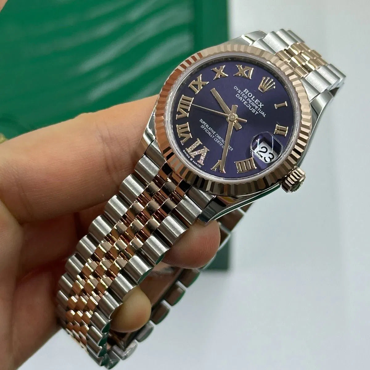 Rolex Datejust Mirror Original Women's Watch