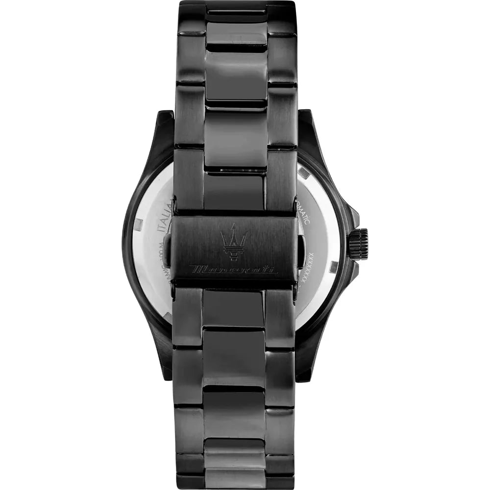 Maserati Competizione R8853100035 Black Dial Black Stainless Steel Men's Watch