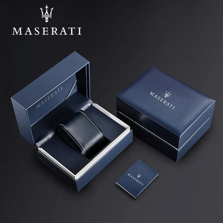 Maserati Sfida R8873640025 Silver Jubilee Blue Dial Chronograph Watch