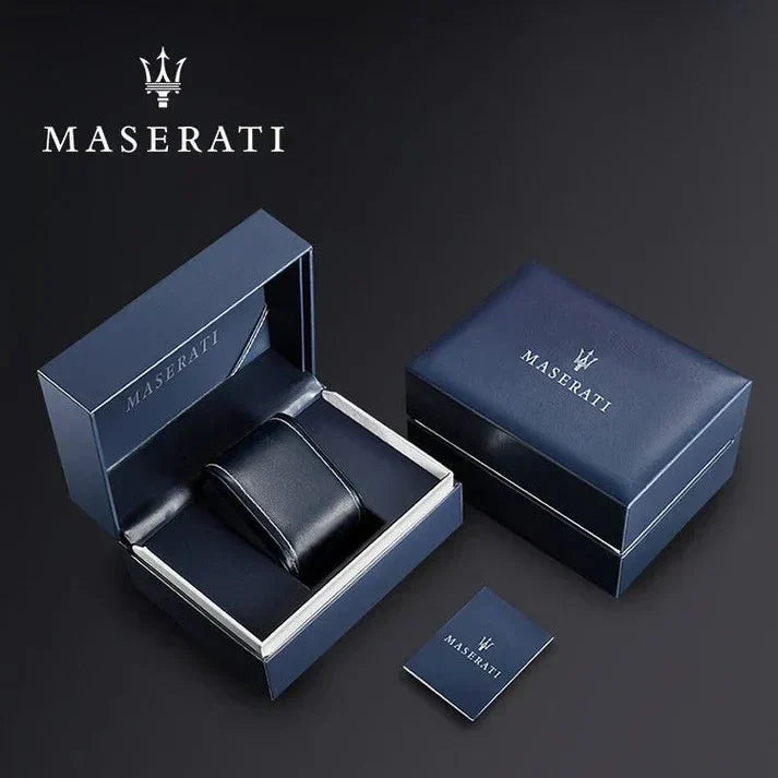 Maserati Stile R8853142005 Silver Waffle Dial Integrated Metal Men's Watch