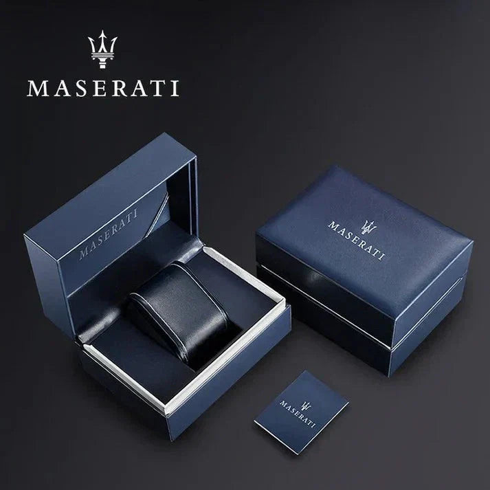 Maserati Competizione R8853100020 Two-Tone Rose Gold Black Dial Men's Watch