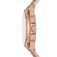 Michael Kors Lennox MK1063 Rose Gold MK Logo Watch