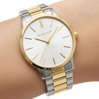 Michael Kors Slim Runway MK3198 Two-Tone Watch
